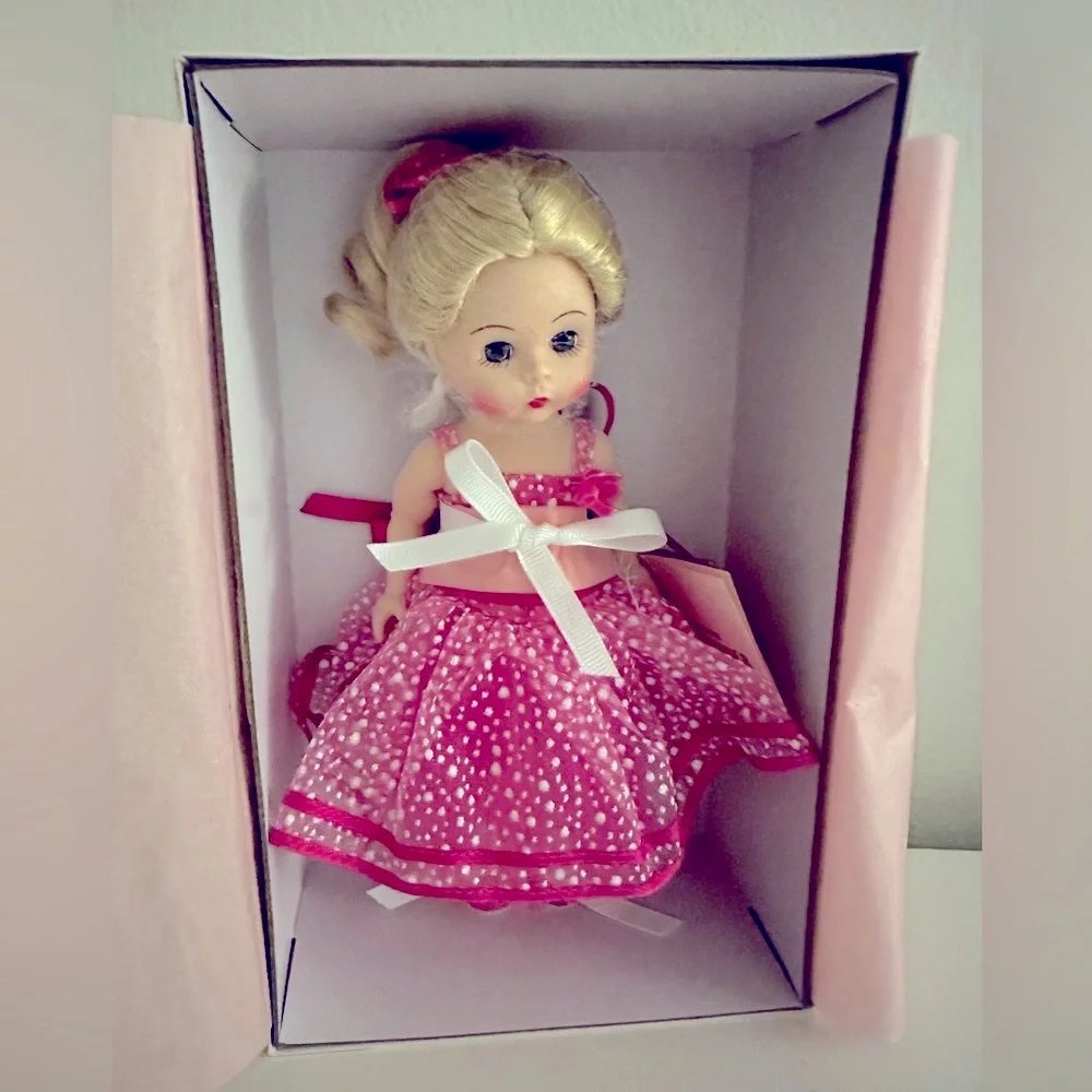 Madame Alexander Pink Polka Dot Doll Birthday Wishes - New in Box - Picture 1 of 6